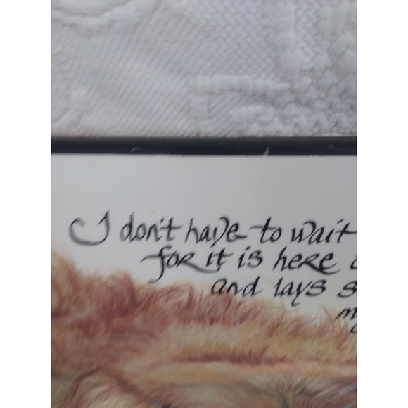 Dog Art Print 11" by 14"  With Message By Artist Lori Voskuil Dutter - Picture 3 of 12